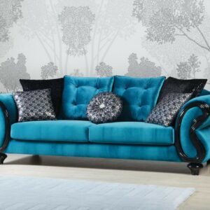 Buy Blue Fabric Sofa for living room in Lagos Nigeria