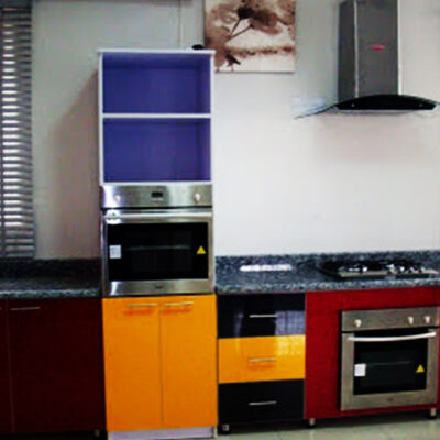 Buy multi coloured kitchen cabinet in Lagos Nigeria