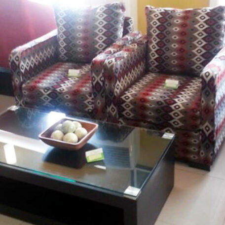 Buy patterned armchair set in Lagos Nigeria