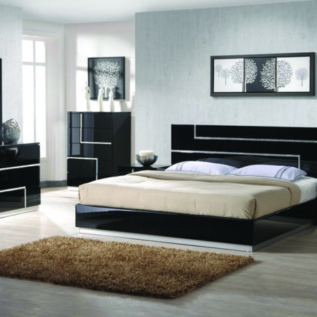 Buy black wooden bed with storage in Lagos Nigeria
