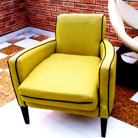 Buy black and yellow armchair in Lagos Nigeria