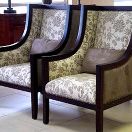 Buy wooden frame chairs with cushions in Lagos Nigeria
