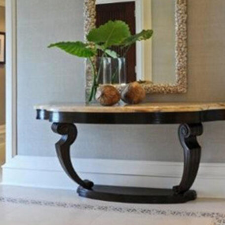 Buy wood console with marble top in Lagos Nigeria