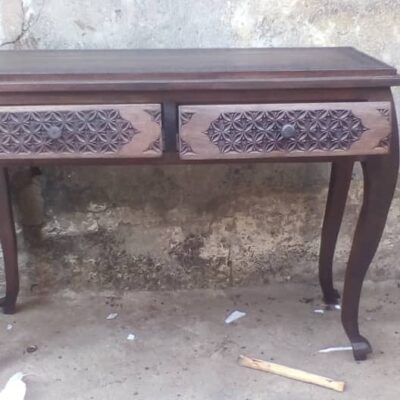 BROWN CONSOLE TABLE