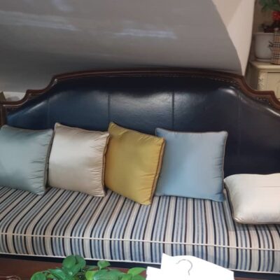 buy blue leather sofa set in lagos nigeria